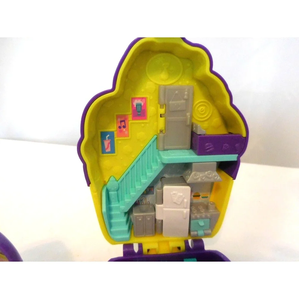 Polly Pocket Hidden Places Beach Vibes Backpack + Picnic + Sweet  + Aquarium